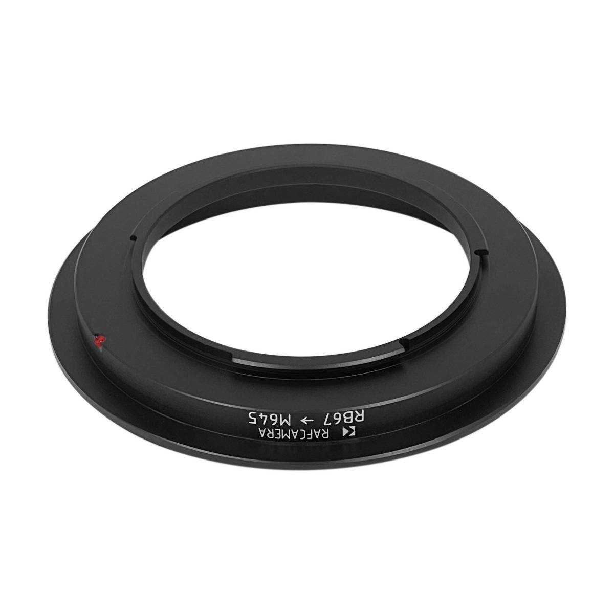 Mamiya RB67 lens to Mamiya 645 camera mount adapter for bellows