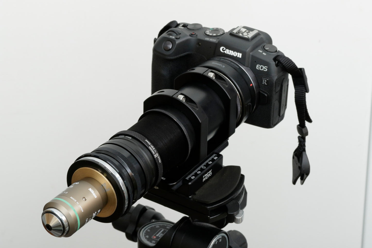 50mm M52x0.75 female - SM2 male thread extender (variable tube) with stop ring