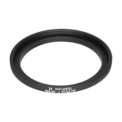 M65x1 male to M72x0.75 female thread adapter