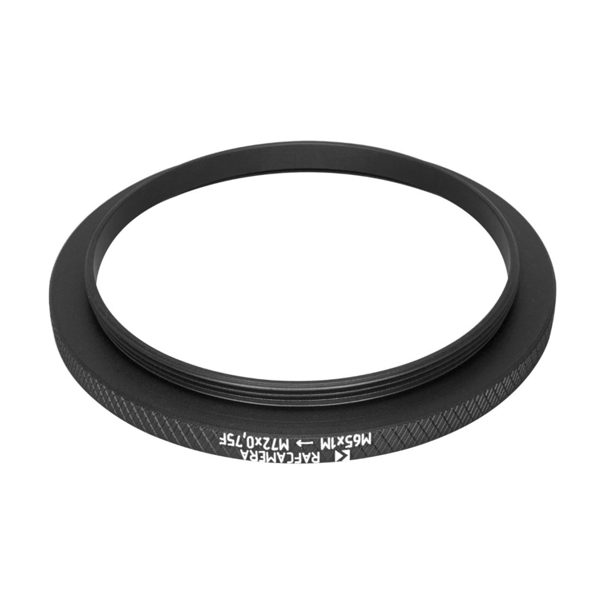 M65x1 male to M72x0.75 female thread adapter