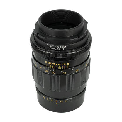 Norita-66 lens to Arri PL camera mount adapter