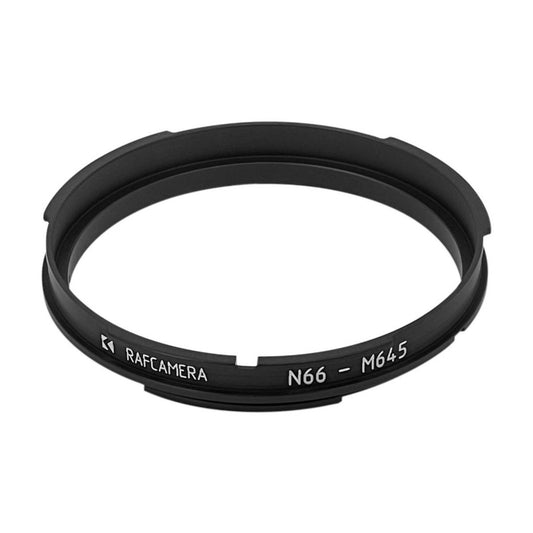 Norita 66 lens to Mamiya 645 camera mount adapter, short