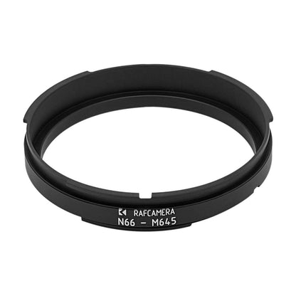 Norita 66 lens to Mamiya 645 camera mount adapter