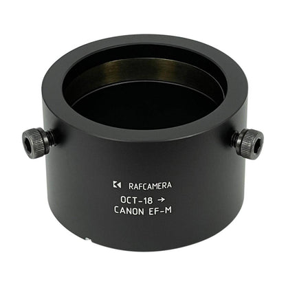 OCT-18 lens to Canon EOS EF-M camera mount adapter