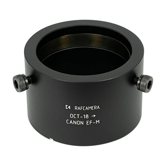 OCT-18 lens to Canon EOS EF-M camera mount adapter
