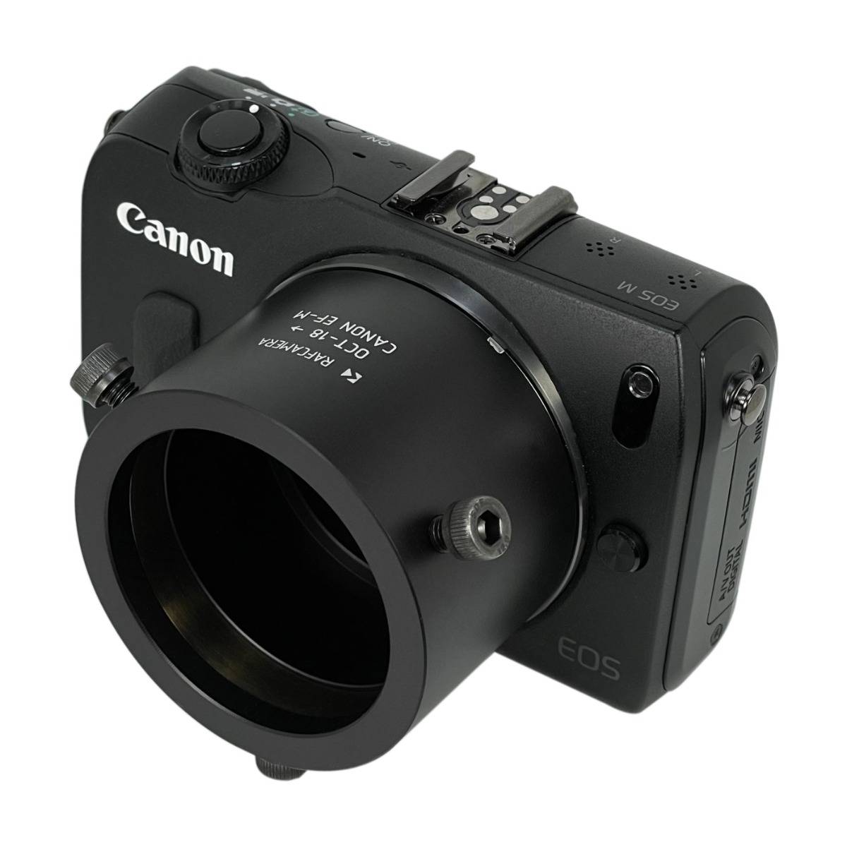 OCT-18 lens to Canon EOS EF-M camera mount adapter