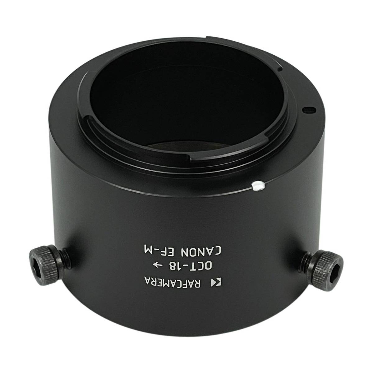 OCT-18 lens to Canon EOS EF-M camera mount adapter