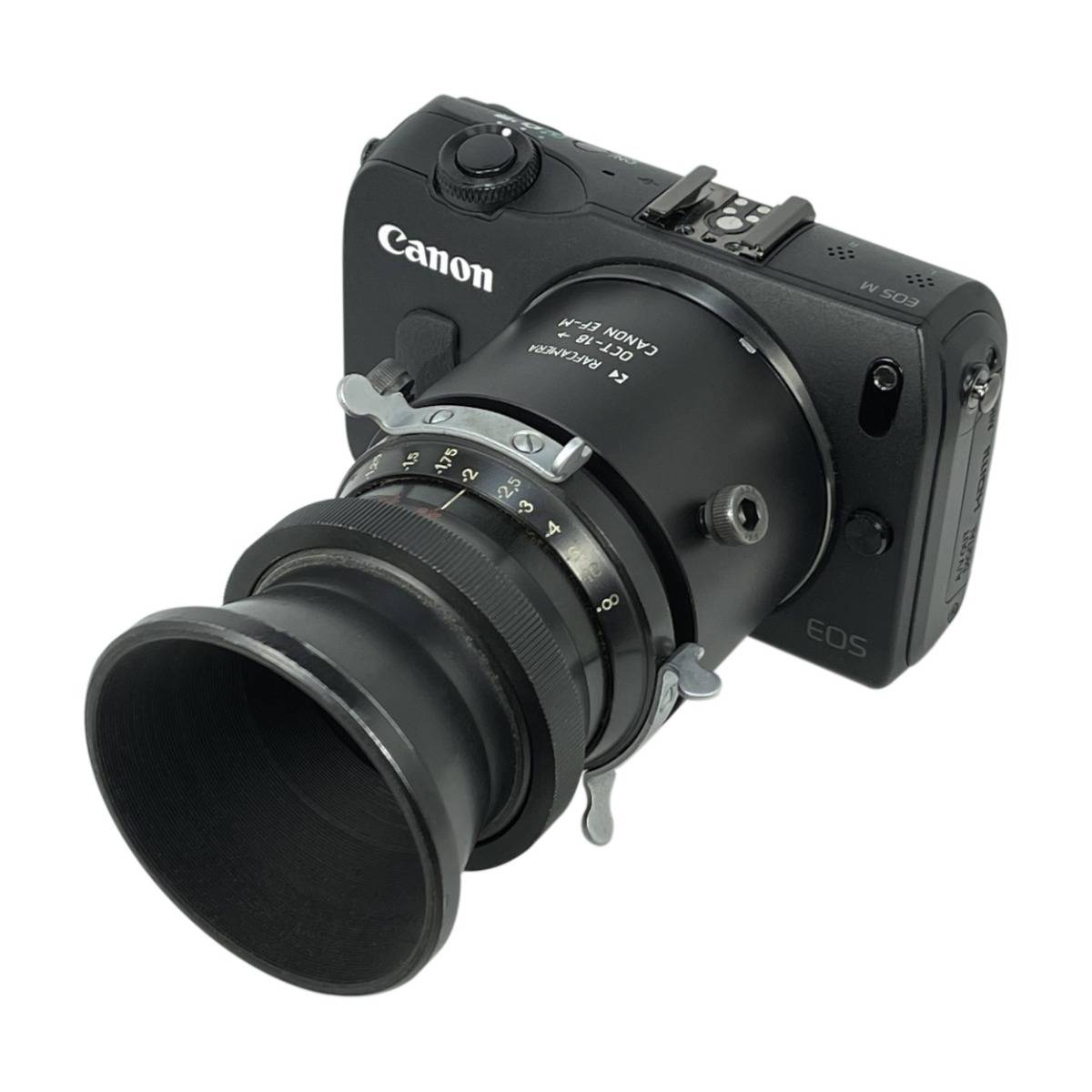 OCT-18 lens to Canon EOS EF-M camera mount adapter