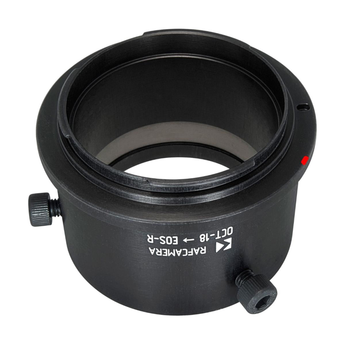 OCT-18 lens to Canon EOS-R camera mount adapter, simple