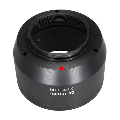 OCT-18 lens to MFT (micro 4/3) camera mount adapter