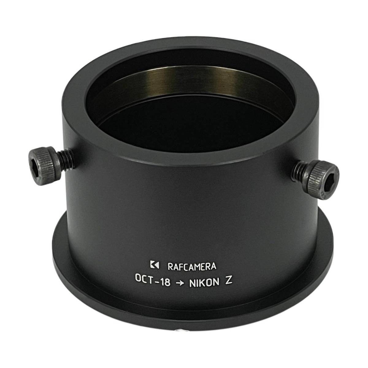 OCT-18 lens to Nikon Z camera mount adapter