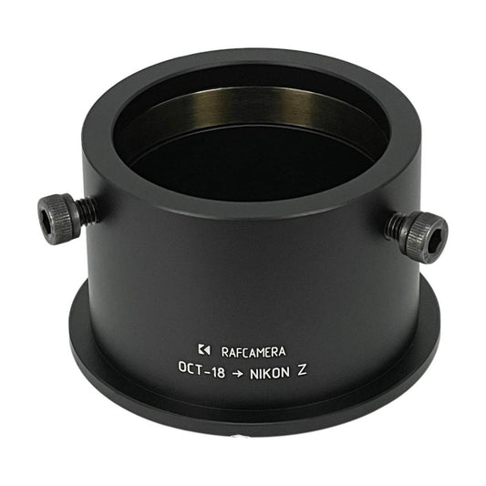 OCT-18 lens to Nikon Z camera mount adapter
