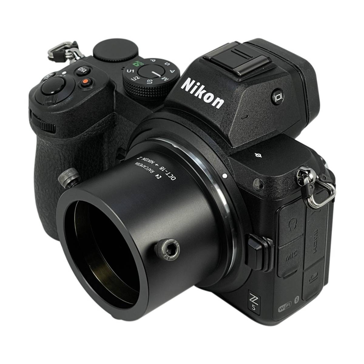 OCT-18 lens to Nikon Z camera mount adapter