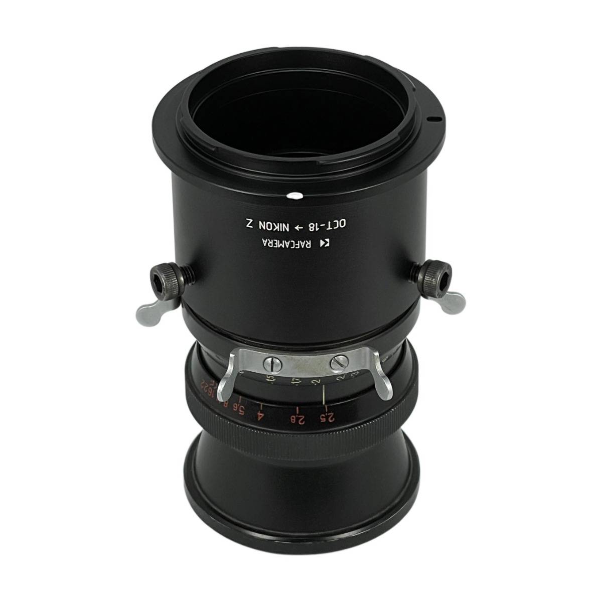 OCT-18 lens to Nikon Z camera mount adapter