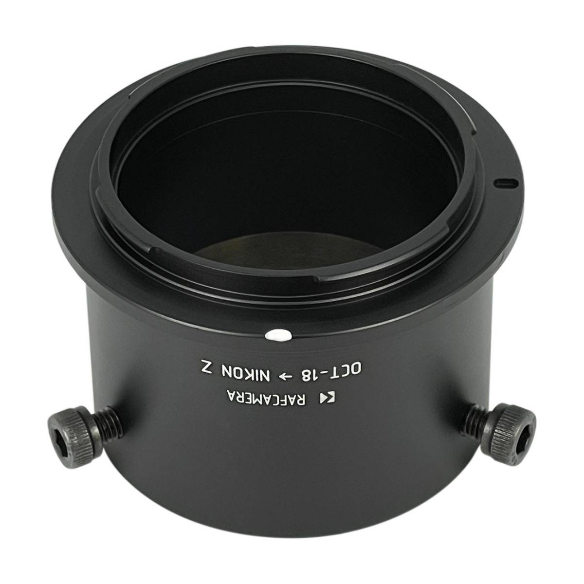 OCT-18 lens to Nikon Z camera mount adapter