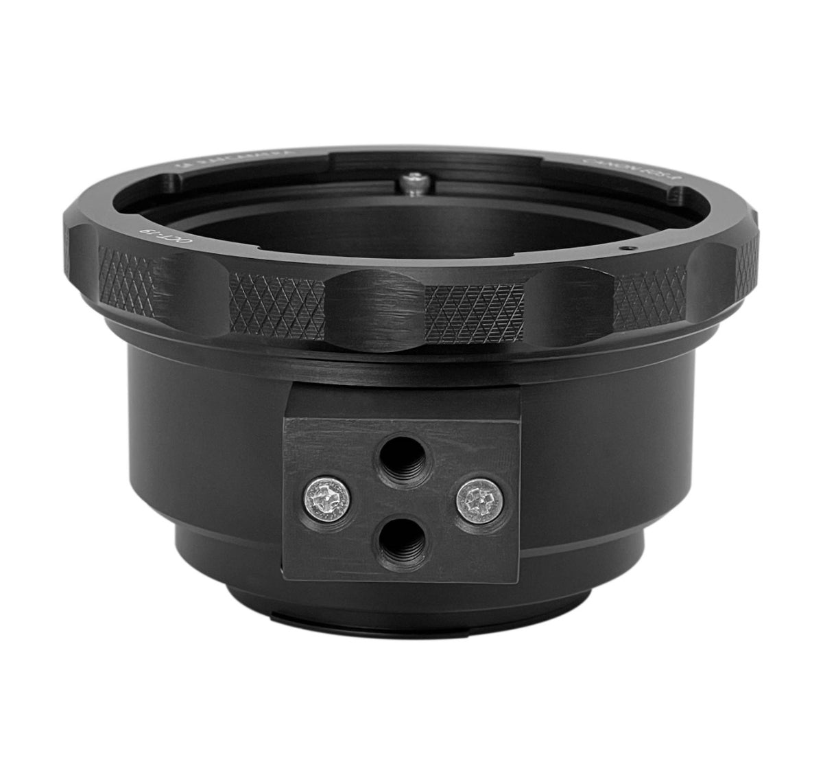 OCT-19 lens to Canon EOS-R camera mount adapter