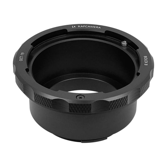 OCT-19 lens to Bolex Bayonet camera mount adapter