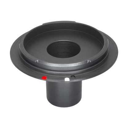 23.2mm tube to Canon EOS (EF) camera mount adapter