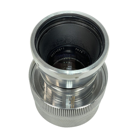 LOMO OKC1-75-1 2/75mm lens in MFT (Micro 4/3) mount, rehoused