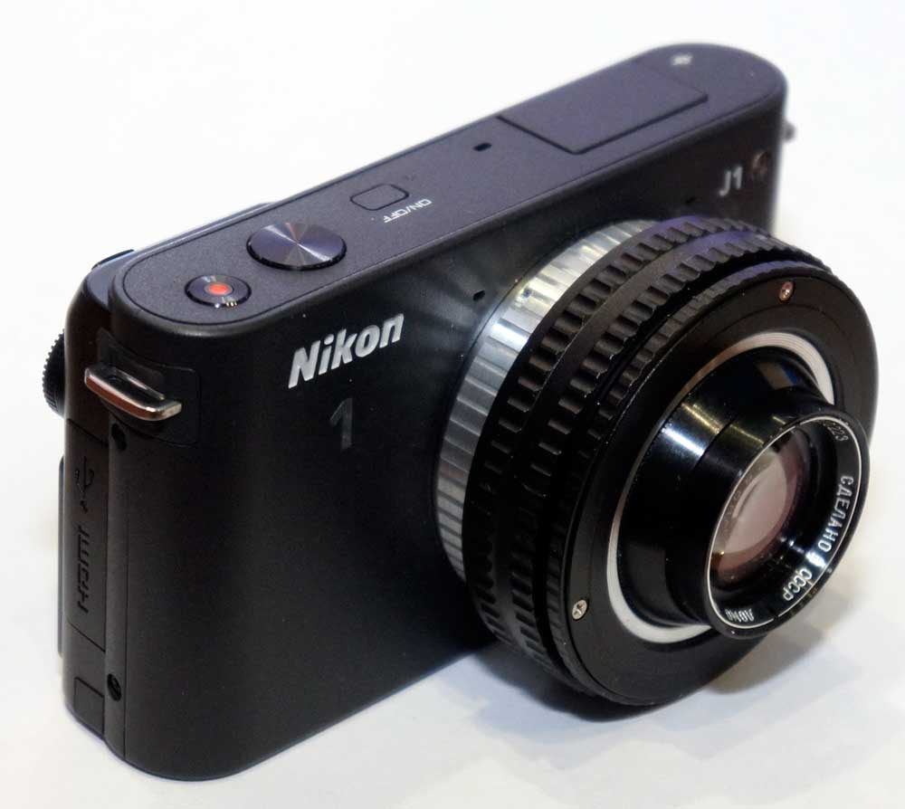 M42x1 thread adapter for LOMO OKS8-35-1 lens optical block