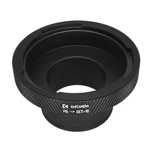 Pentacon Six (Kiev-60) lens to Konvas OCT-18 camera mount adapter