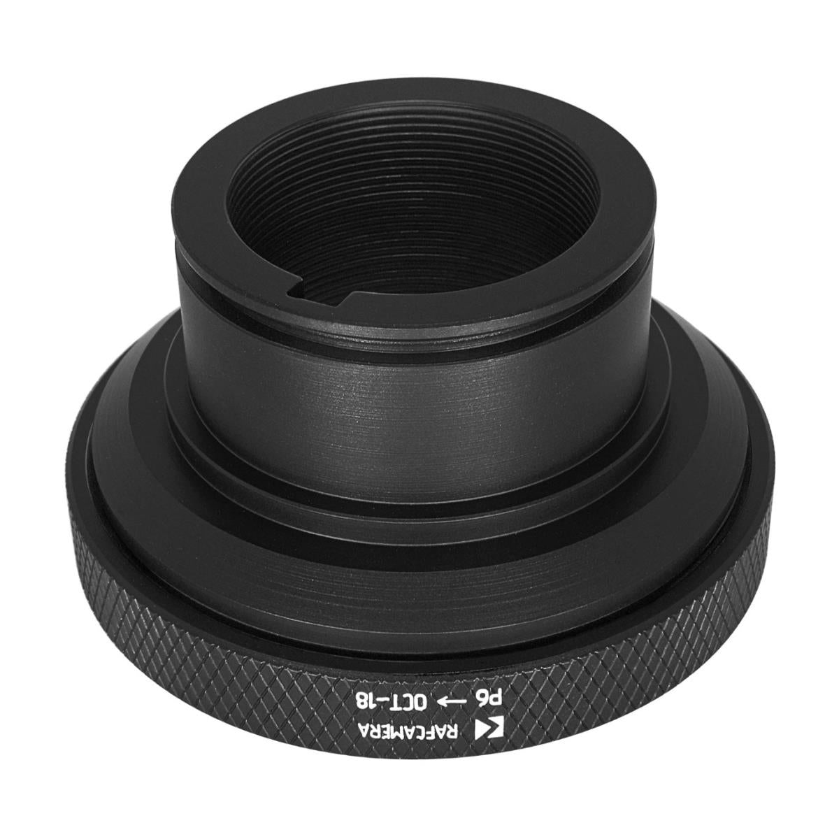 Pentacon Six (Kiev-60) lens to Konvas OCT-18 camera mount adapter