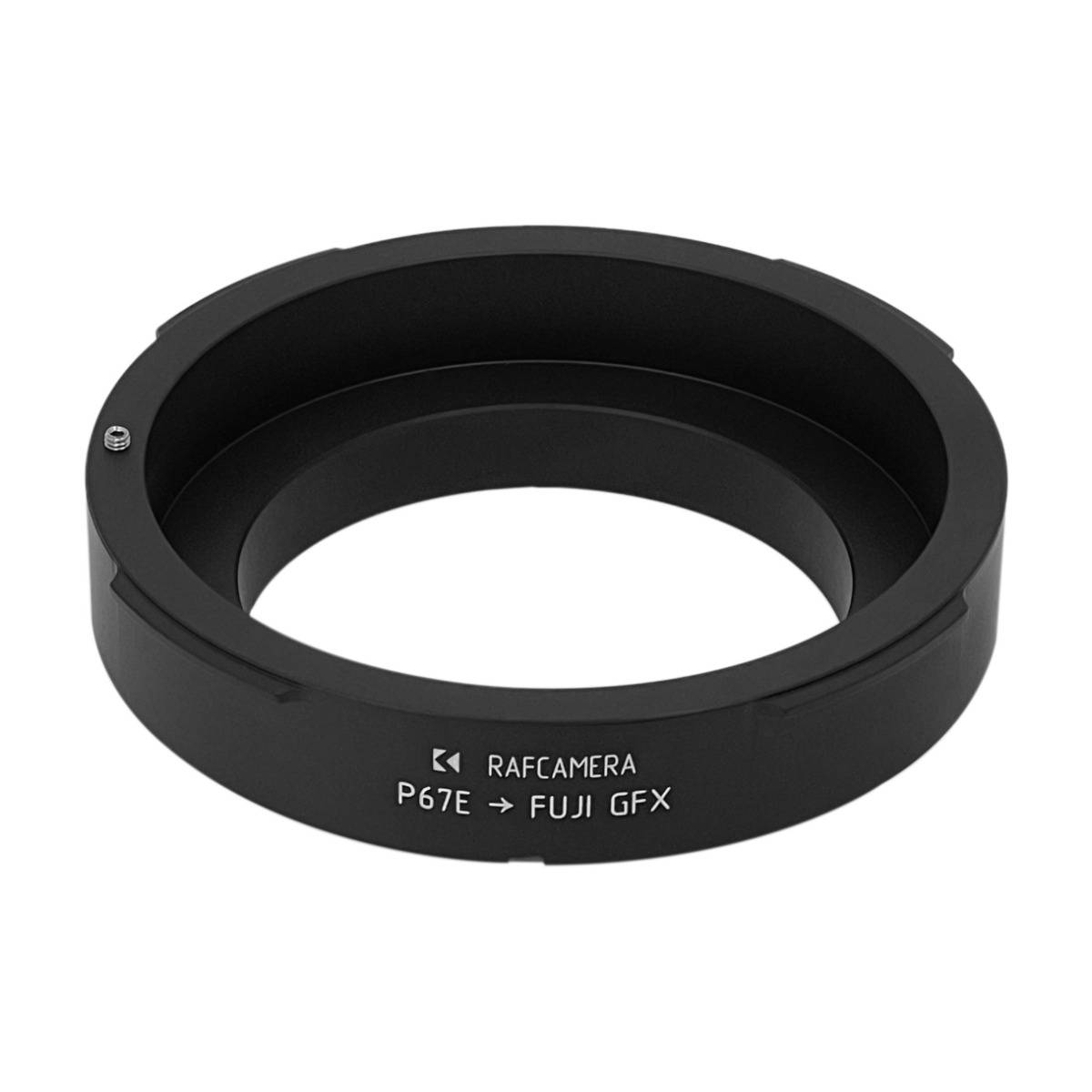 Pentax 67 external bayonet to Fuji GFX camera mount adapter, long