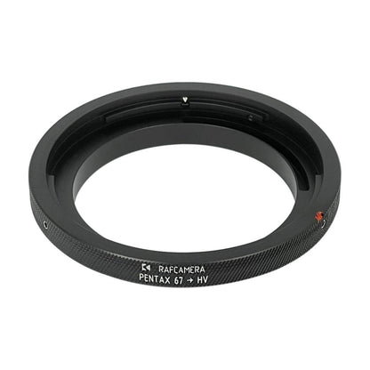 Pentax 67 lens to Hasselblad V camera mount adapter
