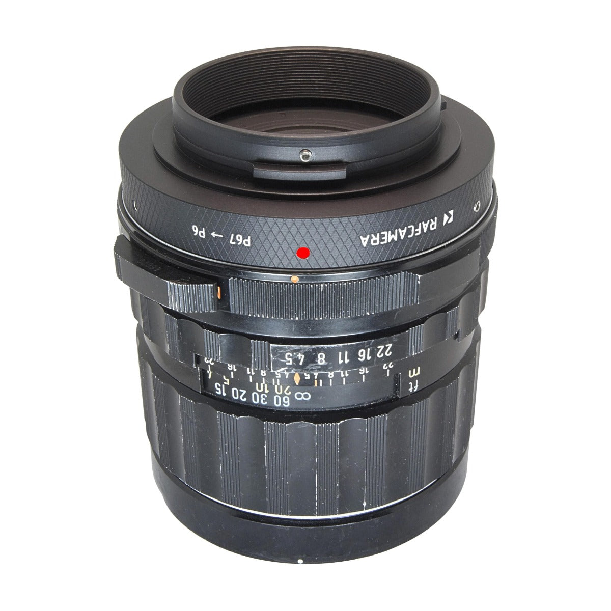 Pentax 67 lens to Pentacon Six camera mount adapter for portraits
