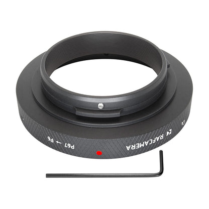 Pentax 67 lens to Pentacon Six camera mount adapter for portraits