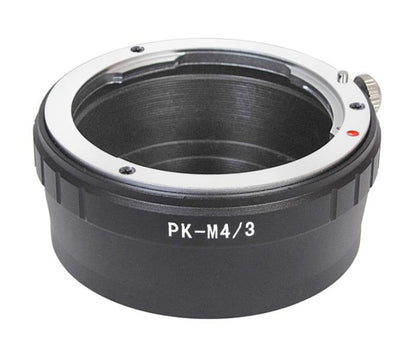 Pentax K lens to MFT (micro 4/3) mount camera adapter