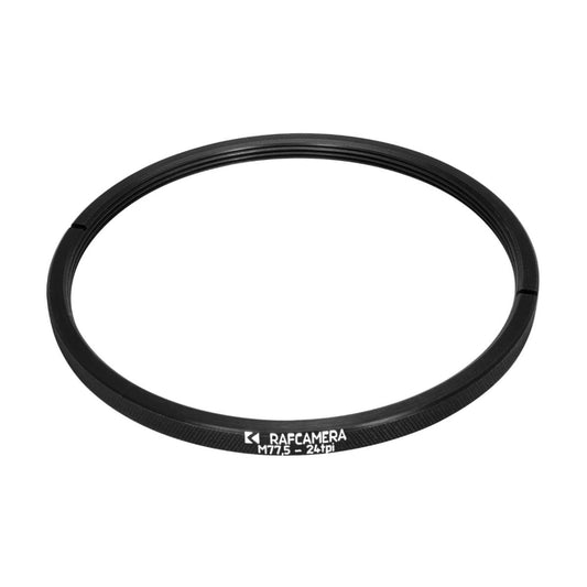 Retaining ring with M77.5x24tpi female thread for Aero Ektar