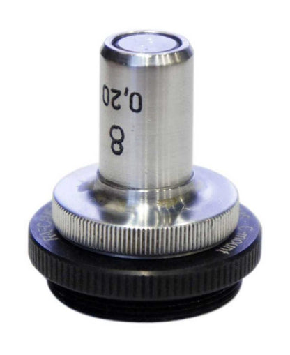 RMS female to C-mount male thread adapter, 4mm, black