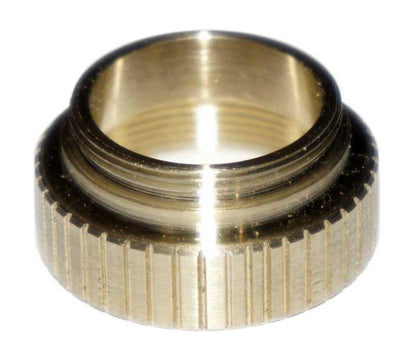 M19x0.75 male to RMS female thread adapter, bronze