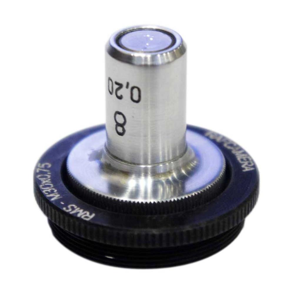 M30x0.75 male to RMS female thread adapter, black