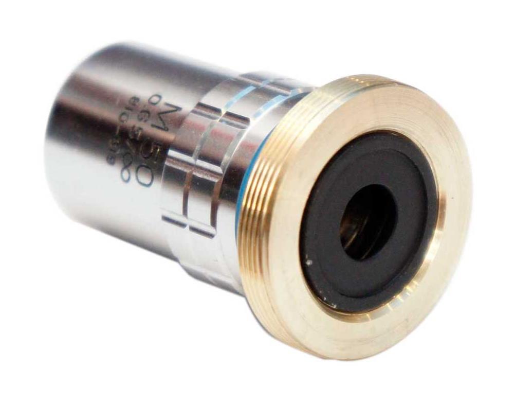 M30x0.75 male to RMS female thread adapter, flangeless, bronze