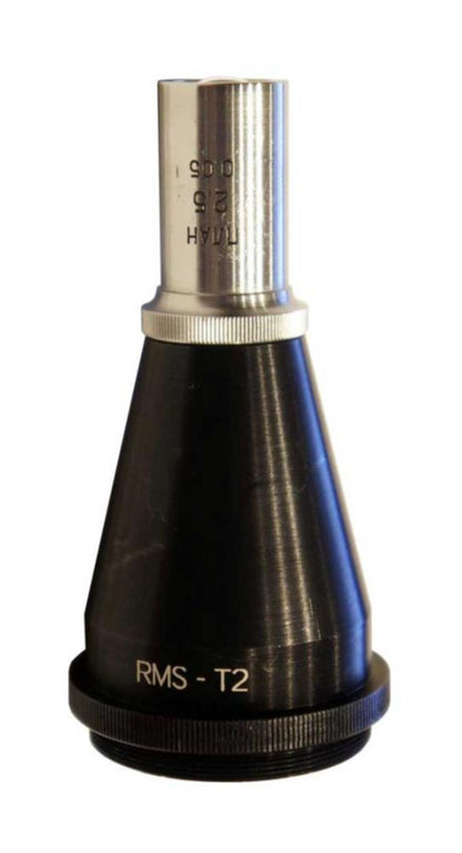 RMS female to T2 male thread adapter, cone