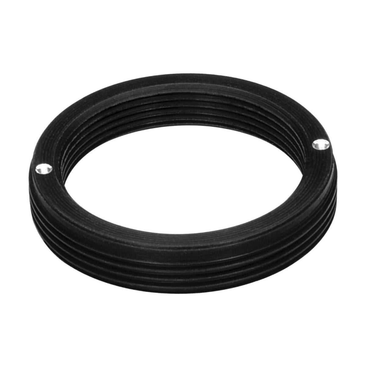 RMS female to C-mount male thread adapter, flangeless, black