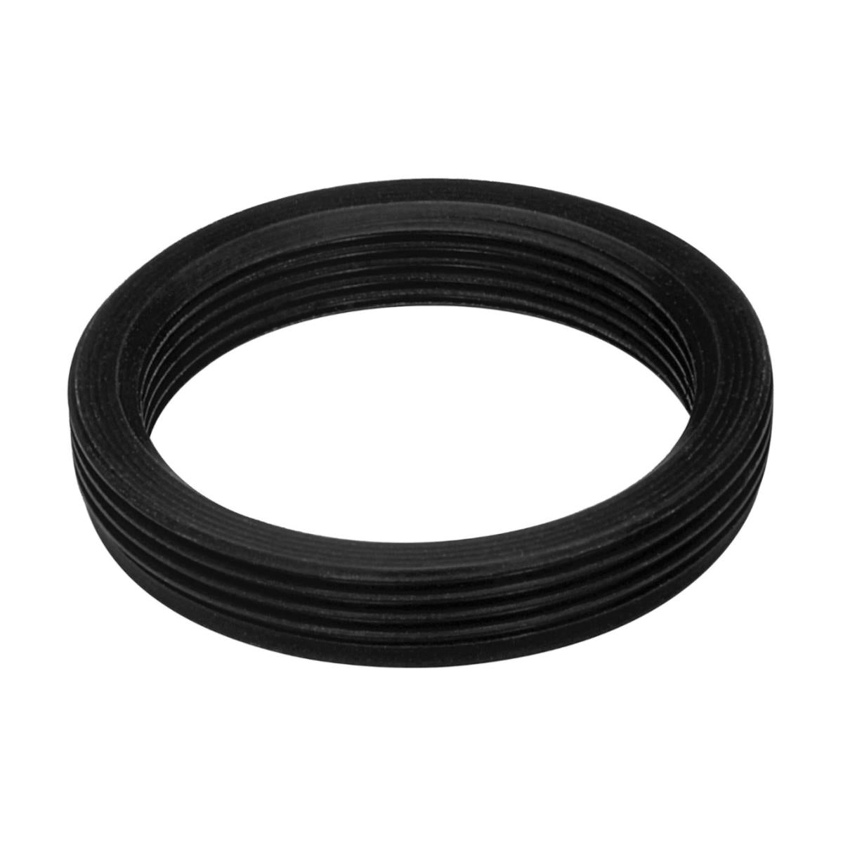 RMS female to C-mount male thread adapter, flangeless, black