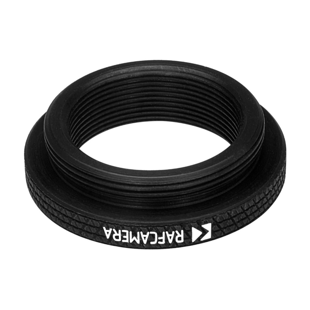RMS female to C-mount male thread adapter, 4mm, black