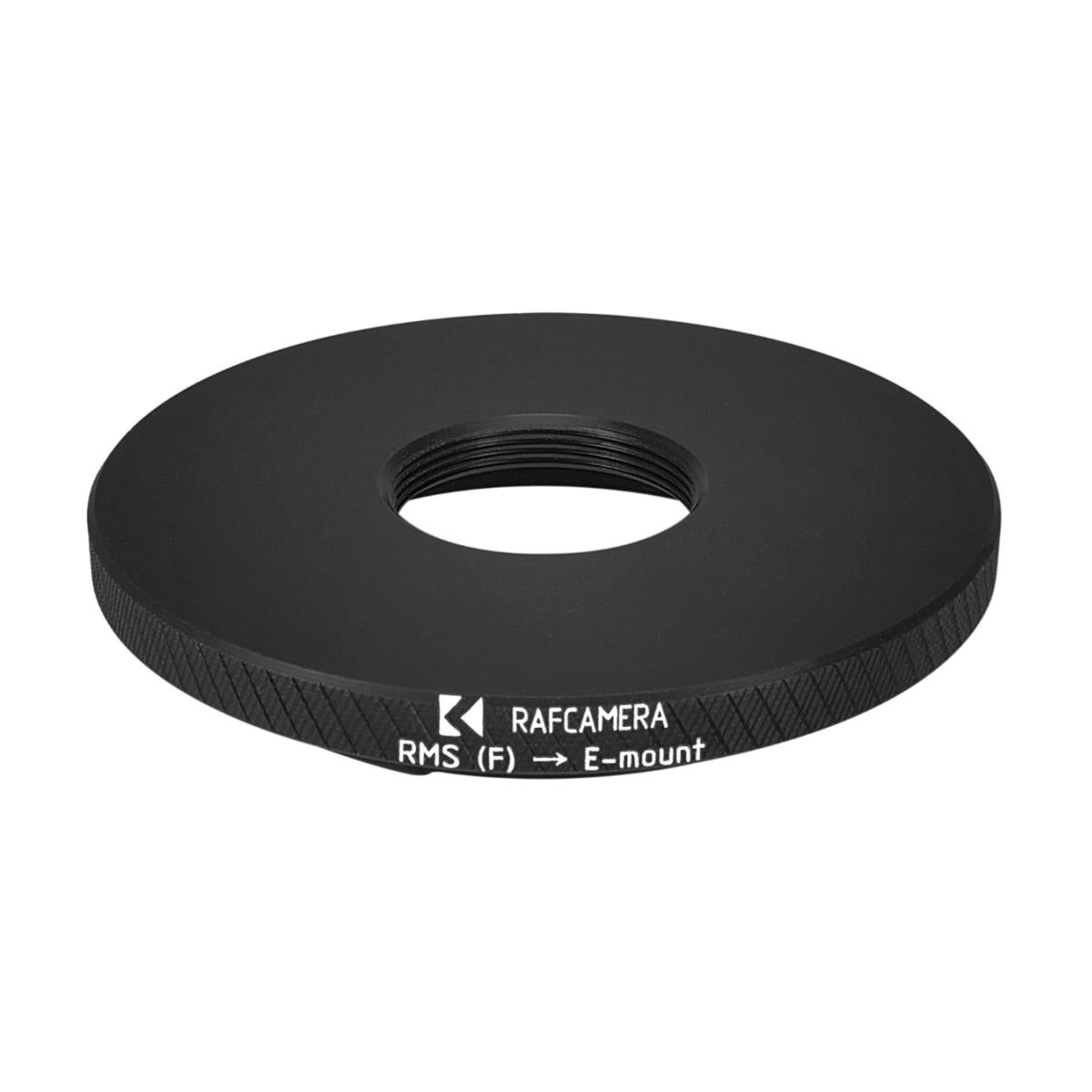 RMS female thread to Sony E-mount camera adapter