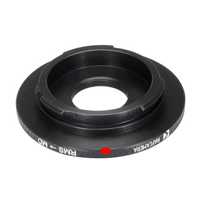 RMS female thread to Minolta MD camera mount adapter