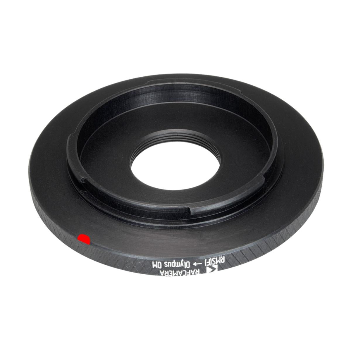 RMS female thread to Olympus OM camera mount adapter
