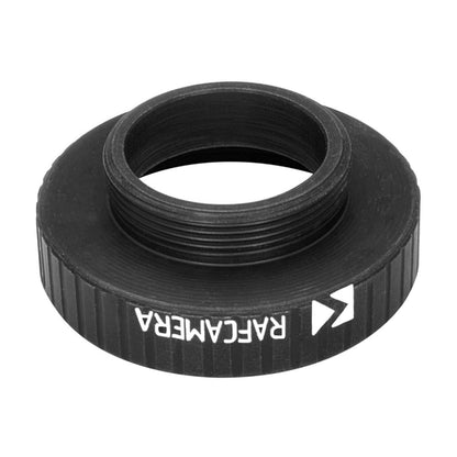 RMS male to M28x0.75 female thread adapter, black