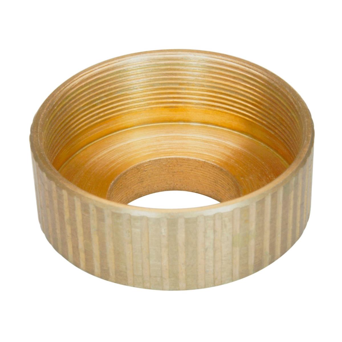 RMS male to M32x0.75 female thread adapter, 12mm height, bronze