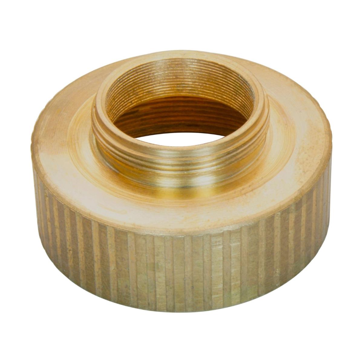 RMS male to M32x0.75 female thread adapter, 12mm height, bronze