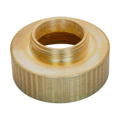 RMS male to M32x0.75 female thread adapter, 12mm height, bronze