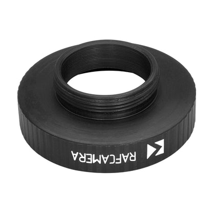 RMS male to M32x0.75 female thread adapter, black