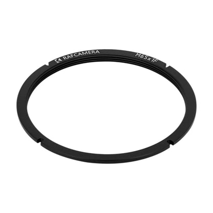Retaining ring with M65x1 female thread and 67mm centering rim