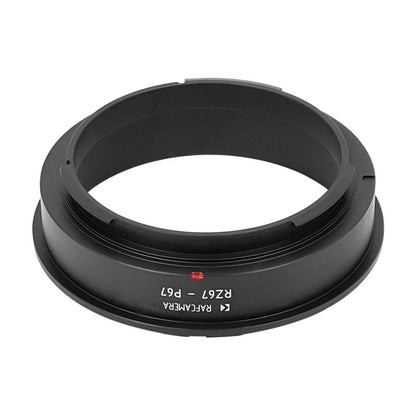 Mamiya RZ67 lens to Pentax 67 camera mount adapter